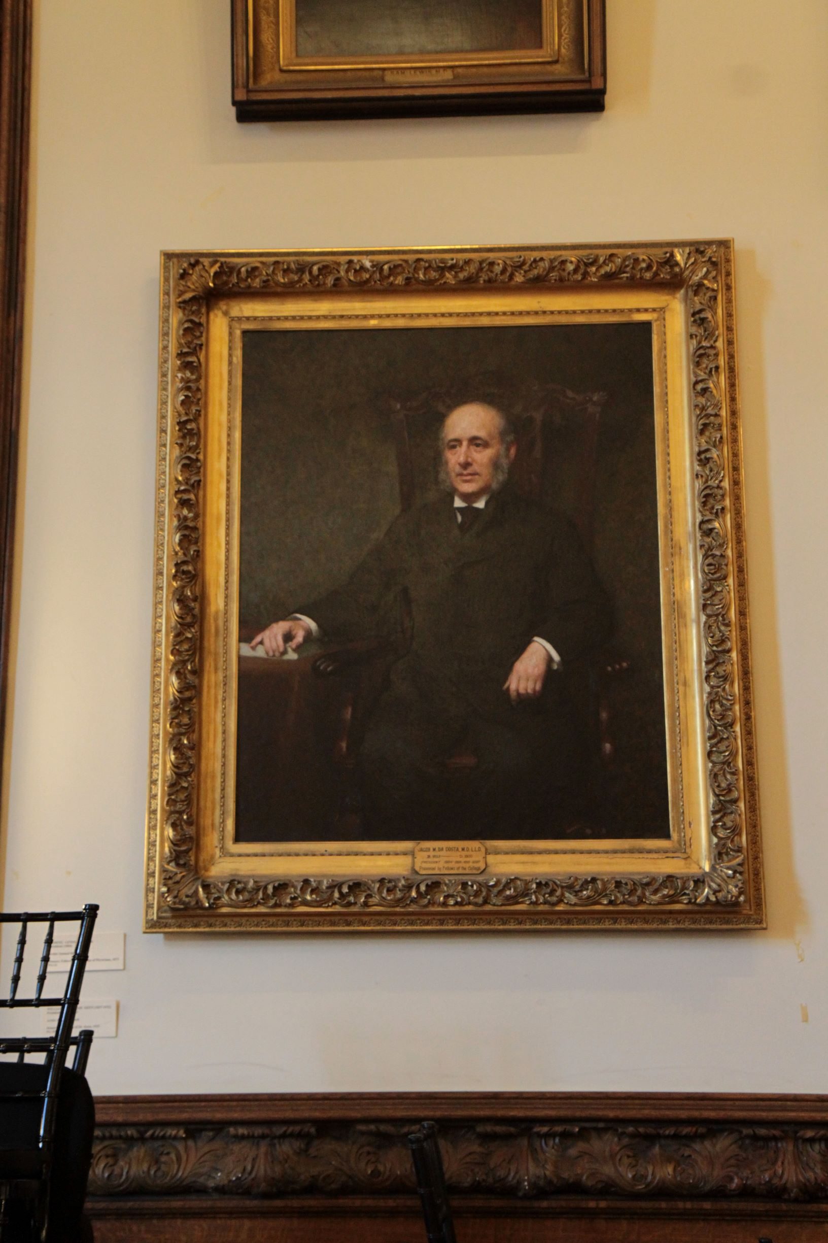 Jacob Mendes Da Costa's portrait, College of Physicians of Philadelphia (1).JPG